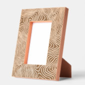 モダン男らしエレガントクールトリップ（幻覚体験）のようなおもしろい レーザー彫刻フレーム (左)