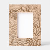 モダン男らしエレガントクールトリップ（幻覚体験）のようなおもしろい レーザー彫刻フレーム (正面)