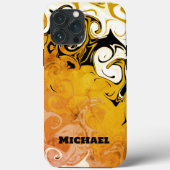 モダン男らしクール金ゴールド Case-Mate iPhoneケース (裏面)