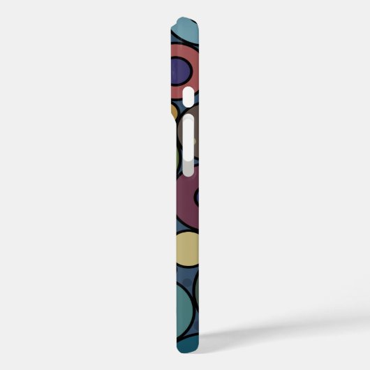 モダン男らし円 Case-Mate iPhoneケース (裏面 / 左)