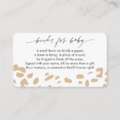 モダン男女兼用アニマルプリント エンクロージャーカード (正面)