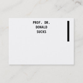 モダン白はっきりした 名刺