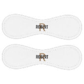 モダン白金ゴールドモノグラムmens名softball ソフトボール (パネル)