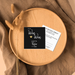 モダン白黒が友人を参照 紹介カード