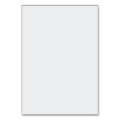 モダン白黒と金ゴールド結婚の – 魚 テーブルナンバー (裏面)