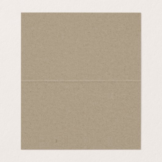 モダン白黒クラフトタイポグラフィ結婚ズ 名刺 (内部フラット)