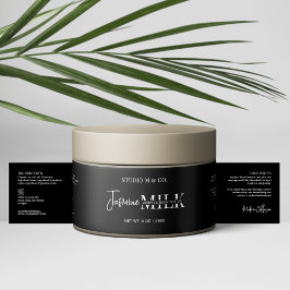 モダン白黒バス体JARラッパーラベル ペットボトルラベル