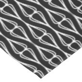 モダン白黒パターン テーブルクロス (アングル)