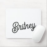 モダン白黒パーソナライズされたモノグラムと名前 マウスパッド<br><div class="desc">白黒モダンモノグラパーソナライズされたムと名前マウスパッドは、あらゆる作業スタイリッシュスペースに追加される。詳細付きのモノクロパーソナライズされたデザインは、機能とエレガントデスクトップのセットアップに洗練されたtouchを追加するのに最適な機能を提供する。特定のもしデザインアイディアを持っているか、カスタマイズの支援が必要で感じ、共有に無料です!</div>