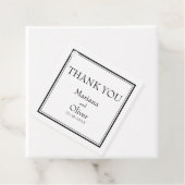 モダン白黒ミニマル フェイバータグ (インサイチュ)