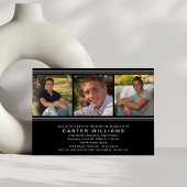 モダン白黒写真部卒業会 招待状