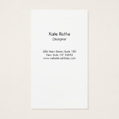 モダン白黒抽象芸術（ばちゃばちゃ）跳ねる (裏面)