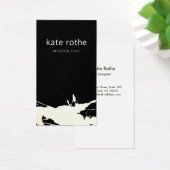 モダン白黒抽象芸術（ばちゃばちゃ）跳ねる (デスク)