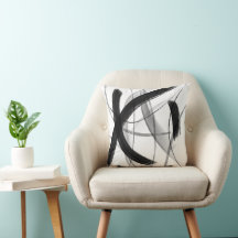 モダン白黒抽象芸術