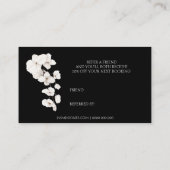 モダン白黒蘭フローラ業 紹介カード (裏面)