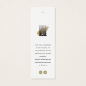 モダン白黒衣料品店つるラベル (裏面)