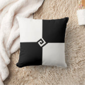 モダン白黒 クッション (ブランケット)