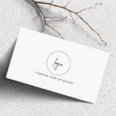 モダン白黒QRコードソーシャルメディアのアイコンのロゴ 名刺