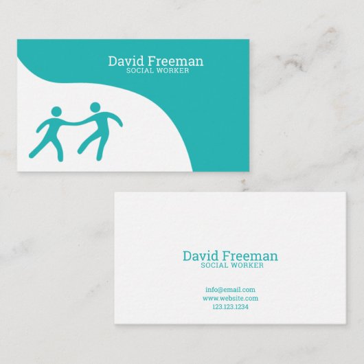 モダン社救済会事業 名刺 (正面/裏面)