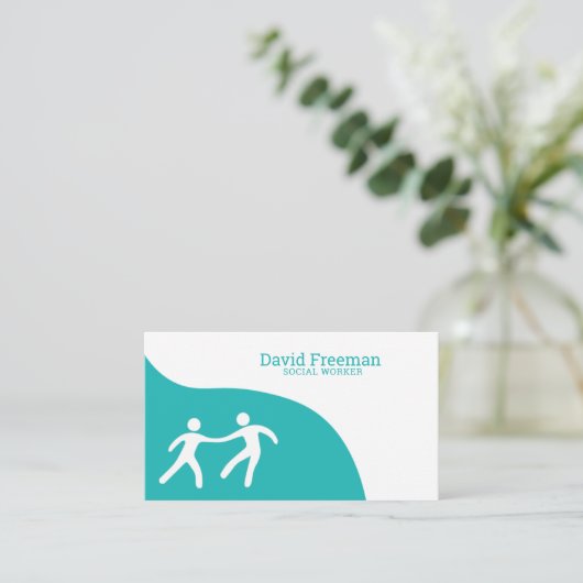 モダン社救済会事業 名刺 (スタンド正面)