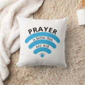 モダン祈りの言葉WIFIより優れたカスタム聖なる書物、 経典 クッション (ブランケット)