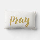 モダン祈金ゴールド ランバークッション (裏面)