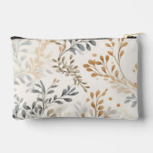 モダン秋の葉 アクセサリーポーチ (裏面)