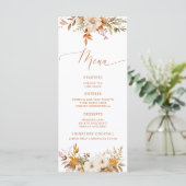 モダン秋テラ結婚コタエレガントス メニュー (スタンド正面)