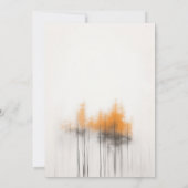 モダン秋林木景観葬祭記念碑 招待状 (裏面)