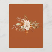 モダン秋燃えたオ結婚レンジ詳細 エンクロージャーカード (裏面)