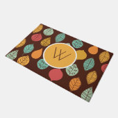 モダン秋葉パターン ドアマット (アングル)