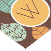 モダン秋葉パターン ロングテーブルランナー (コーナー)