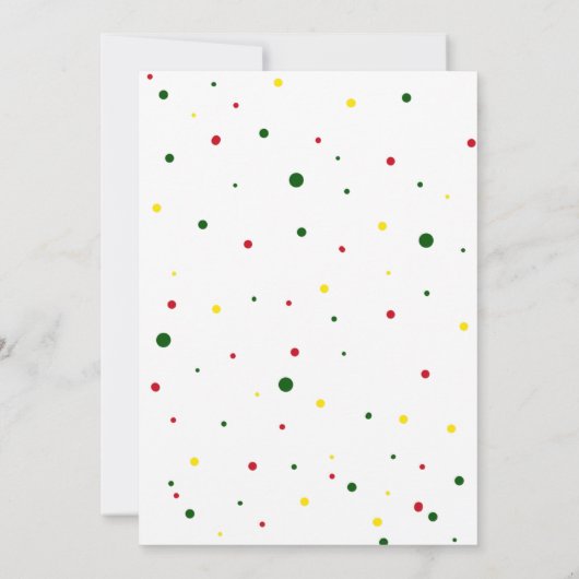 モダン第1期ピザファースト誕生日 招待状 (裏面)