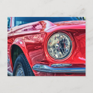 モダン筋車はがき ポストカード