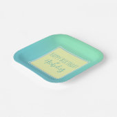 モダン紙プレート ペーパープレート (傾斜あり)