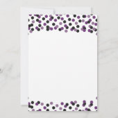 モダン紙吹雪キッチンブライダルシャワー招待状 招待状 (裏面)