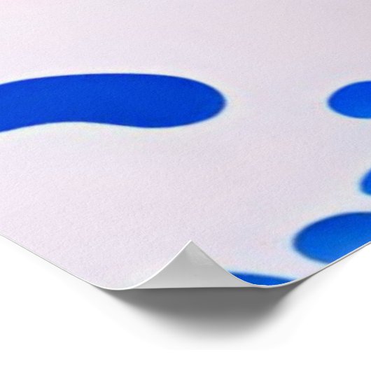 モダン素晴らし波 ポスター (角)