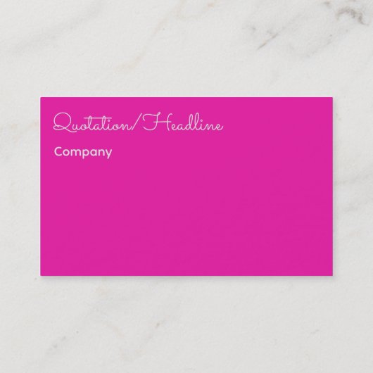 モダン素晴らし波 名刺 (裏面)