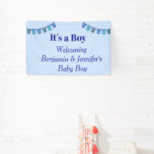 モダン素朴エレガント男の子の性暴露 横断幕 (インサイチュ)