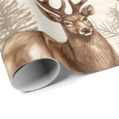 モダン素朴クリスマス ラッピングペーパー (ロールコーナー)