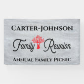 モダン素朴シンプル懇親会 横断幕 (横)