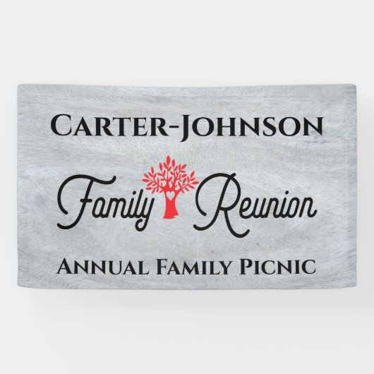 モダン素朴シンプル懇親会 横断幕 (横)