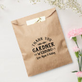 モダン素朴パーソナライズされた結婚式の引き出物バッグ フェイバーバッグ (封をした状態)