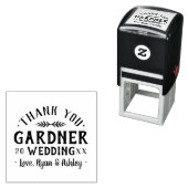 モダン素朴パーソナライズされた結婚式の引き出物 セルフインキングスタンプ (インサイチュ)