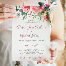 モダン素朴フローラ水色バ結婚ルガンディ