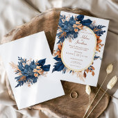 モダン素朴フローラ 招待状