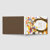 モダン素朴ラブツ結婚リー ゲストブック (全面)