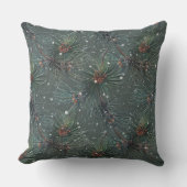 モダン素朴松 クッション (正面)