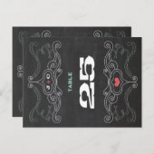 モダン素朴板タイポグラフィ結婚ズ ポストカード (正面/裏面)