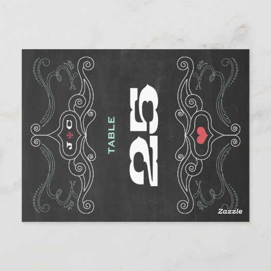 モダン素朴板タイポグラフィ結婚ズ ポストカード (裏面)